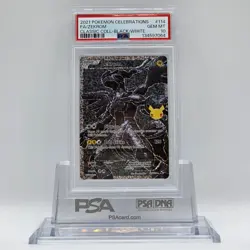 2021 Pokemon Celebrations Classic Coll Black/White #114 Full Art Zekrom PSA 10 - Image 1