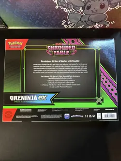 Pokemon TCG: Shrouded Fable- Greninja EX Special Illustration Collection Box - Image 2