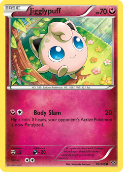 Jigglypuff 88/146 C XY Pokemon NM/M - Image 1