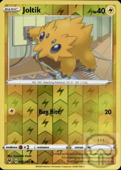 Joltik 055/185 C Vivid Voltage Pokemon Reverse Holo NM/M - Image 3