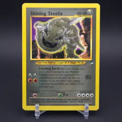 Pokemon | Shining Steelix 112/105 - WOTC VINTAGE SECRET RARE! - Neo Destiny Holo - Image 1