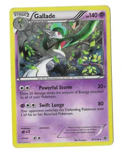 Gallade 61/135 Holo Rare HP Pokemon TCG Black & White Plasma Storm - Image 1