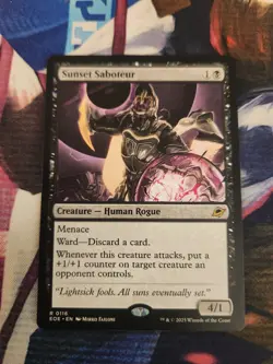 MTG EOE Sunset Saboteur - Image 1