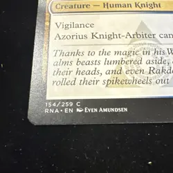 MTG Azorius Knight-Arbiter - Ravnica Allegiance (RNA) NM #154 - Image 2