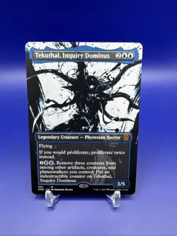 Tekuthal, Inquiry Dominus (Showcase) MTG Phyrexia: All Will Be One NM Mythic - Image 1