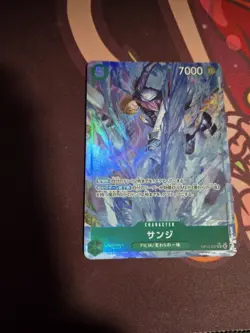 ONE PIECE Card Sanji R Alt Art OP13-027 Carrying on His Will JP - Image 1