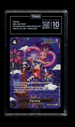 Perona SP TAG 10 Pristine 2026 OnePiece Azure Seven Sea’s OP06-039 🔥 🔥 🔥! - Image 1