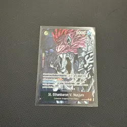 St. Ethanbaron V. Nusjuro One Piece TCG Alt Art OP13-080 Carrying On His Will NM - Image 1