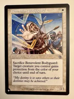 Benevolent Bodyguard The List Reprints Regular Magic Gathering MTG - Image 1