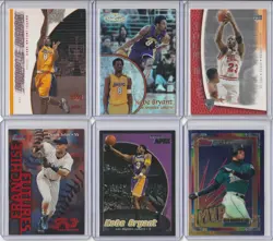 INSERT RC BASE CARD LOT O'Neal Aikman Jeter Griffey Kobe Bryant Michael Jordan - Image 1