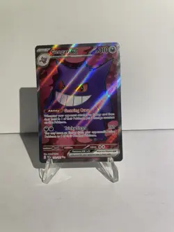 Pokemon TCG Gengar EX 193/162 SV05 Full Art Holo Ultra Rare - Image 1