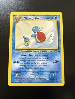 Pokemon TCG Wartortle 15/18 Southern Islands Promo Rare Card LP ++ - Image 1