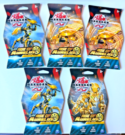 5 x BAKUGAN Battle Planet AGE OF AURELUS booster packs (10 cards per pack) BNIP - Image 1