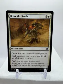 MTG Brave the Sands Khans of Tarkir Magic The Gathering LP Regular #5 - Image 1