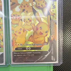 Pokemon Pikachu V-Union Celebrations Full Art Foil 4 Card Lot English - Image 4