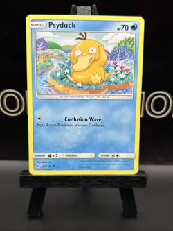 Psyduck 28/149 Sun & Moon Pokemon Card Regular LP - Image 2