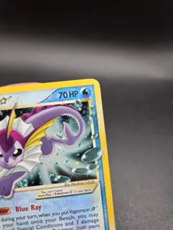 Pokemon Vaporeon Gold Star 102/108 Power Keepers Ultra Rare Holo Card Mint/NM - Image 3
