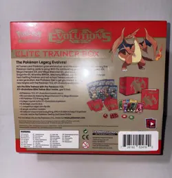 Pokemon TCG XY Evolutions Elite Trainer Box Factory SEALED w/ Charizard Art ETB - Image 2