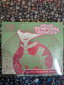 Pokemon Temporal Forces | Iron Leaves Elite Trainer Box ETB | Brand New & Sealed - Image 1