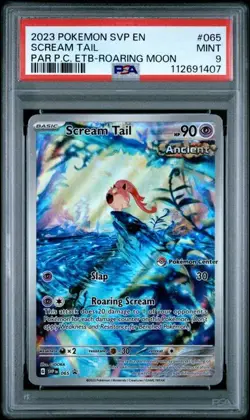 Scream Tail - 065 (Pokemon Center Exclusive) 065: Scarlet & Violet Promo PSA 9 - Image 1