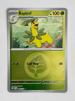 Pokemon TCG Bayleef (Energy Symbol Pattern) 009/217 Reverse ME: Ascended Heroes - Image 1