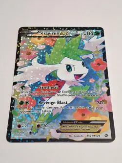 Pokemon TCG: Shaymin EX (#RC21) - Legendary Treasures, Full Art Holo NM - Image 1