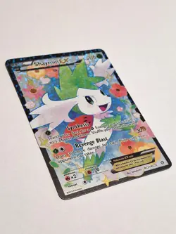 Pokemon TCG: Shaymin EX (#RC21) - Legendary Treasures, Full Art Holo NM - Image 2