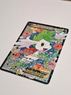 Pokemon TCG: Shaymin EX (#RC21) - Legendary Treasures, Full Art Holo NM - Image 3