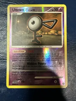UNOWN F 56/106 [Great Encounters] Pokemon TCG Reverse Holo - Image 1