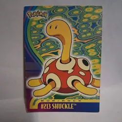 2001 Topps Johto Series Pokemon: Shuckle #213 - Image 1