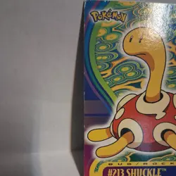 2001 Topps Johto Series Pokemon: Shuckle #213 - Image 2