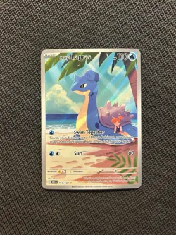 Pokemon TCG Misty's Lapras 194/182! NM Condition! See Description! - Image 1