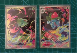Pokemon TCG Bulbasaur 133/132 & Ivysaur 134/132 Mega Evolution English - Image 1