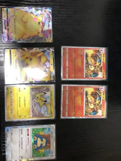 Pokemon Card R Pikachu VMAX Pikachu V Pikachu Snorlax Charizard - Image 1