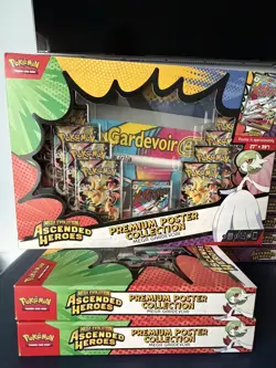 Pokemon Mega Evolution Ascended Heroes Premium Poster Collection Mega Gardevoir - Image 1
