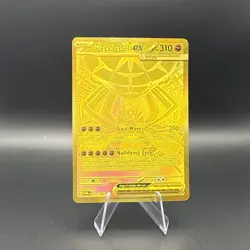 Pokemon Perfect Order Mega Zygarde EX Gold Mega Hyper Rare 124/88 - Image 1