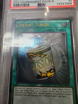 Yugioh PSA 10 Gem Mint 2017 Instant Fusion FUEN-EN042 1st Edition Super Rare - Image 3