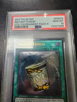 Yugioh PSA 10 Gem Mint 2017 Instant Fusion FUEN-EN042 1st Edition Super Rare - Image 4