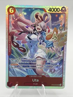 One Piece TCG English- Uta- ST23-001 SR Foil - Image 1