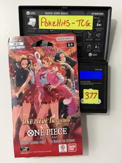 (HEAVY)🔥One Piece Heroines Edition EB 03 Sleeved Booster Pack (Factory Sealed) - Image 1