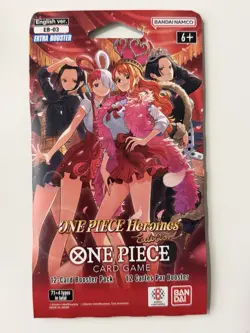(HEAVY)🔥One Piece Heroines Edition EB 03 Sleeved Booster Pack (Factory Sealed) - Image 2