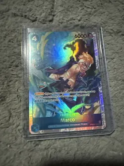 Namco Marco PRB02-008 Premium Booster Super Rare Full Art Foil EN One Piece - Image 1