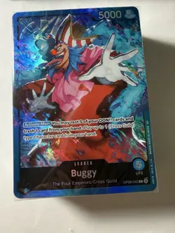 ONE PIECE ENGLISH TCG: ST25 Blue Buggy Starter Deck BRICK ONLY - Image 1