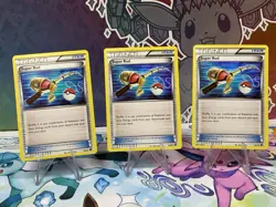 Pokemon TCG Super Rod Black & White Trainer Item Lot (3 Cards) - Image 1