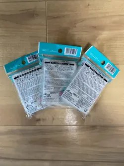 Standard Size Trading Card Protectors Clear Hard Sleeves 65pcs x3 DAISO Japan - Image 2