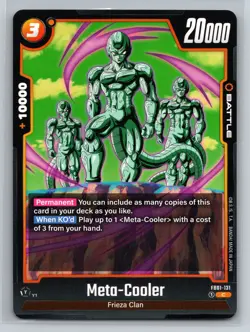 Meta-Cooler FB01-131 C Battle Card Dragon Ball Super TCG - Image 1