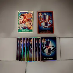 One Piece Red Bull Double Don Event Don Set, Promo Luffy Card NM - Image 1