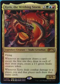 Xyris, the Writhing Storm (Year of the Snake 2025 Promo) FOIL NM CARD (513738) - Image 1