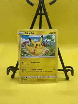 Pikachu 30/111 Sm-Crimson Invasion Regular Pokemon Card - Image 1