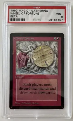 Mtg Beta PSA 9 Wheel Of Fortune | Former BGS 9 With 3x9.5 Subs | GEM MINT | - Image 1